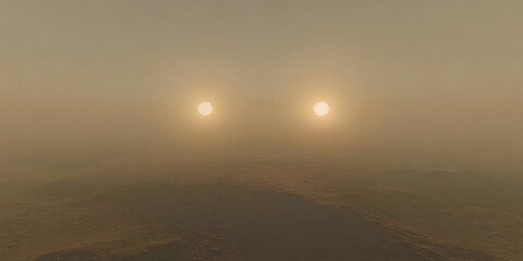 Obraz premium Subdued beige abstract blurred background