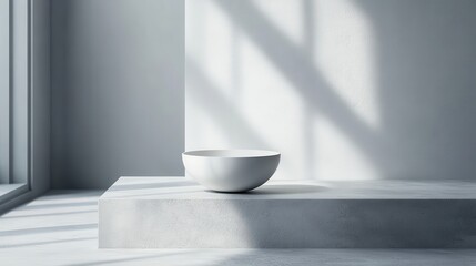 Elegant still life composition featuring a hand holding a minimalist white bottle near a dark vase with dried flowers in soft afternoon light