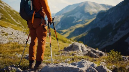 Surveyor inspecting the land for construction. Featuring accuracy and planning