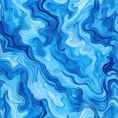 Fototapeta premium Seamless abstract blue water texture background, featuring gentle ripples and fluid patterns, perfect for design projects and visual aesthetics. Top view perspective.