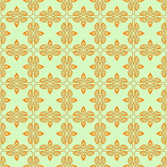 Fototapeta premium seamless floral pattern Fabric pattern wallpaper