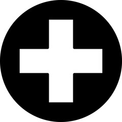Obraz premium 702-Medical Cross Icon style