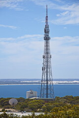 Telecommunication tower at Esperance, Western Australia, Australia
