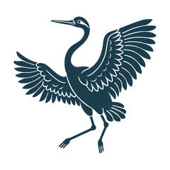 Bald Eagle Silhouette Vector Illustration Clipart