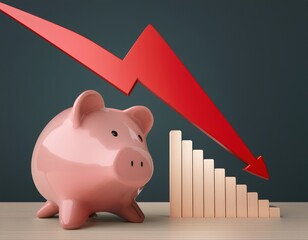 Generated image of Economic Downturn Impact on Savings