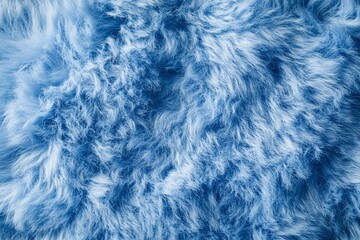 Fototapeta premium Light Blue Fur Texture