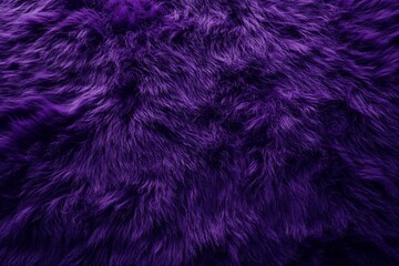 Fototapeta premium Deep Purple Fur Texture