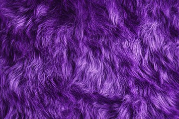 Obraz premium Purple Faux Fur Texture