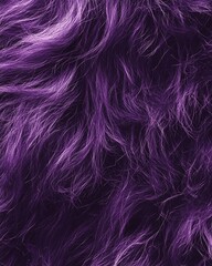 Naklejka premium Purple Hair or Fur Texture
