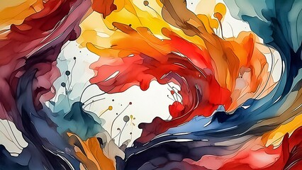 Eruption of Colorful Whispers in Motion
