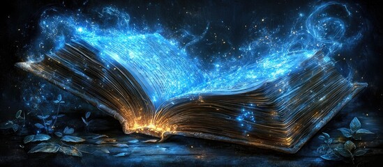 Enchanting book of mystical knowledge