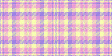 Pastel plaid pattern in soft pink, yellow, and lavender.  Perfect for backgrounds, textiles, or stationery design.
