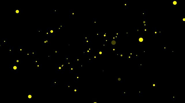stars on black background video