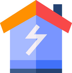 nuclear illustration on a white background    