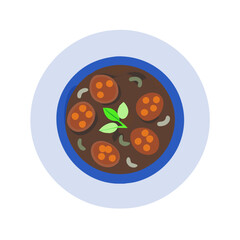 Illustration of Caldereta, a popular Filipino meat stew