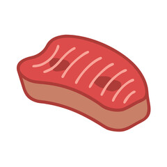 Cartoon Steak: Delicious, juicy, grilling, and restaurant ready