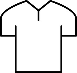 shirt illustration on a white background   
