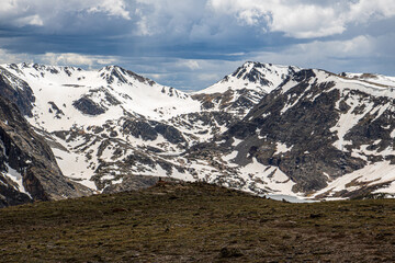 Obraz premium Majestic Rocky Mountain National Park.
