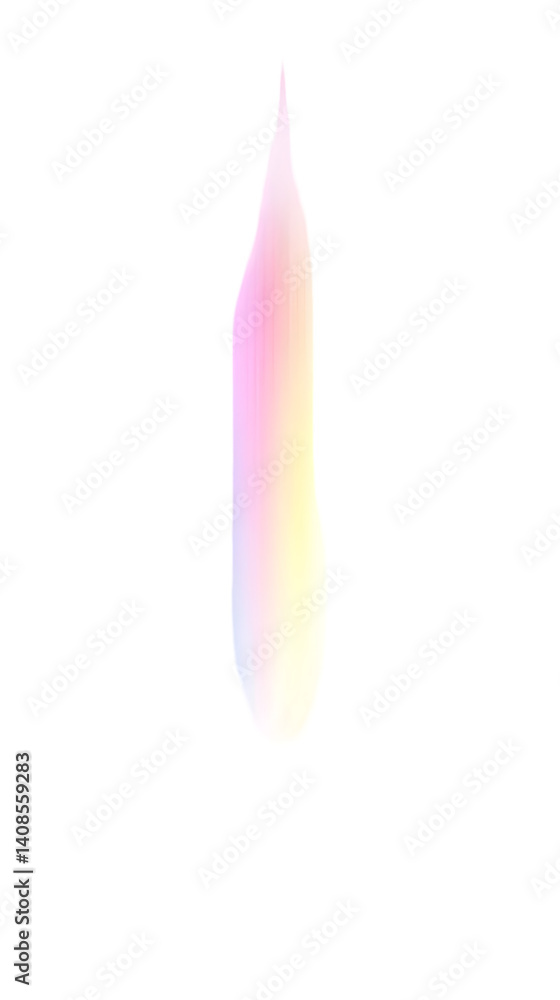 Poster abstract colorful gradient shape illustration on transparent background