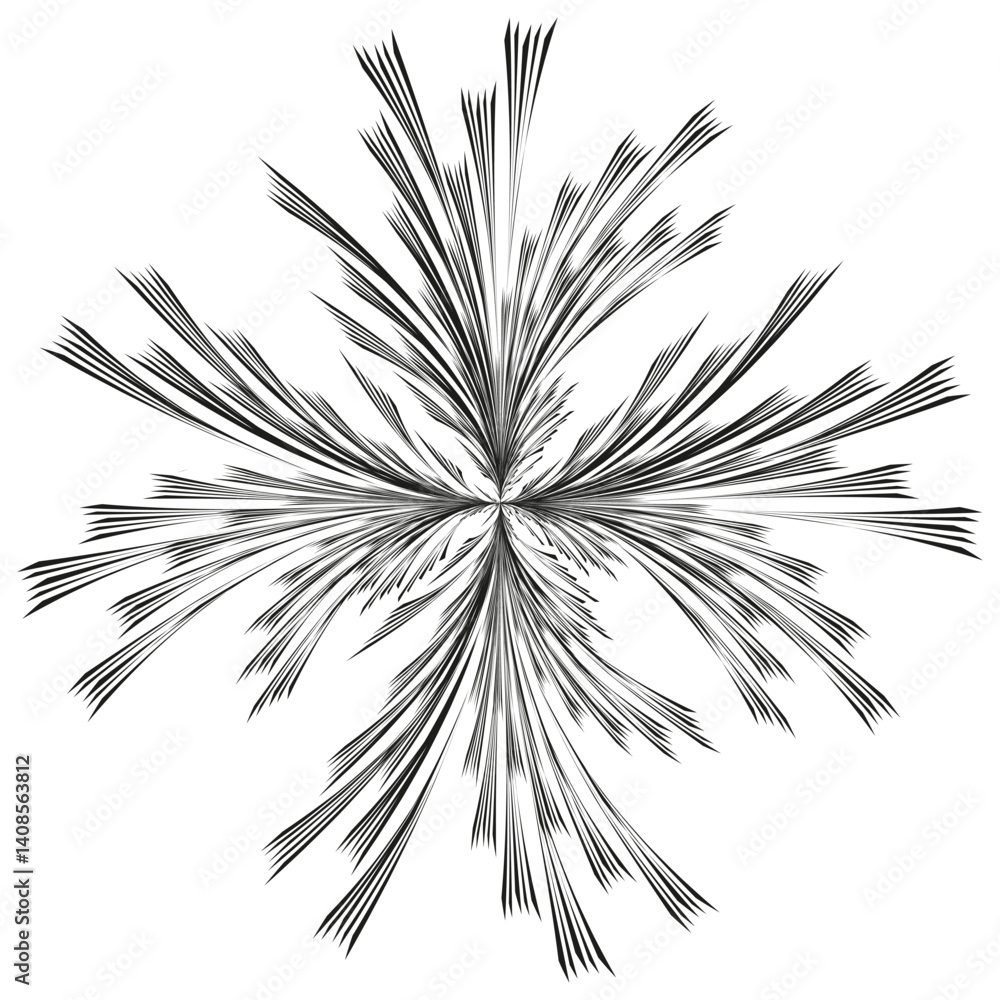 Poster wave pattern design. flowing line texture. black white palette. vector fluid motion.