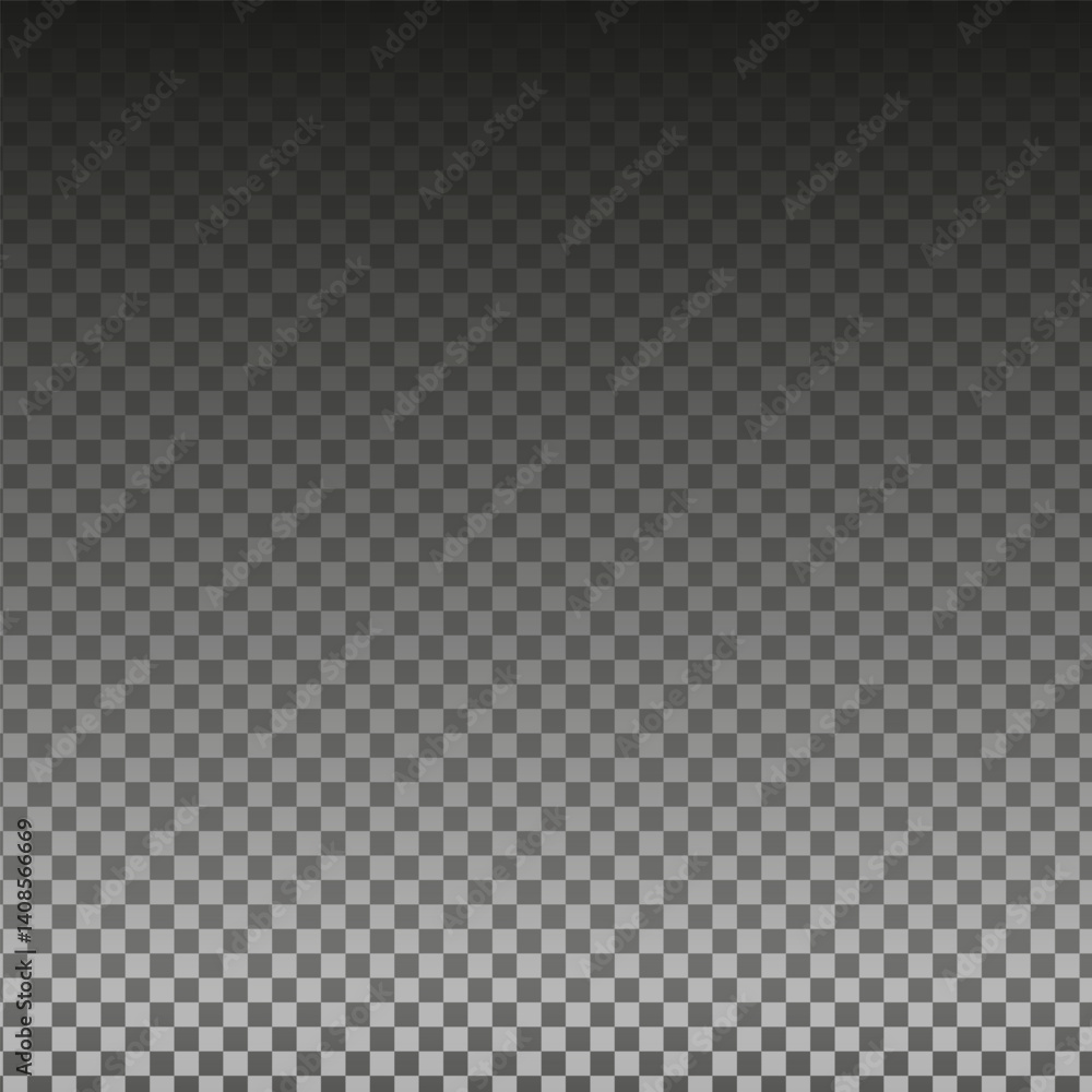 Poster vertical gradient effect. top to bottom. transparent checkerboard overlay. smooth shading vector.