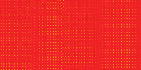 Dots halftone orange color pattern gradient texture with technology digital background. Dots pop art comics with summer background.