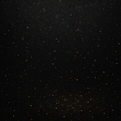 Obraz premium Luxury Black Background with Gold Glitter Sparkles for Elegant and Festive Celebrations