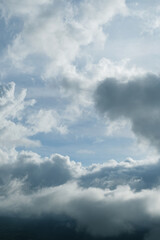 clouds in the sky