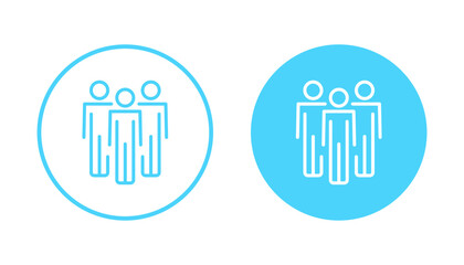 people icon vector. person sign and symbol. User Icon vector