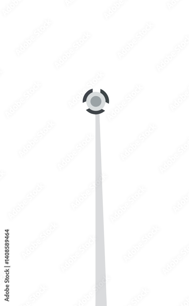 Poster simple and elegant bicycle icon in flat design style showcasing minimalistic vector art