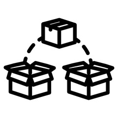 box packaging icon
