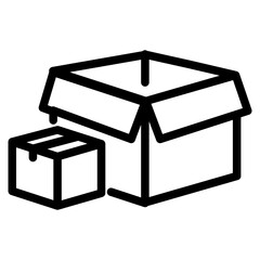 box packaging icon