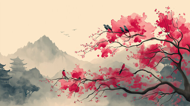 山水画 Images – Browse 1,089 Stock Photos, Vectors, and