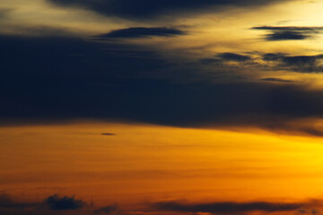 Beautiful sunset view at Kota Kinabalu Sabah