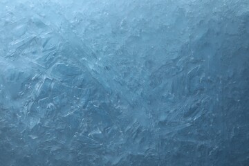 Texture of clear ice as background, closeup