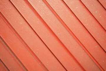 Red Diagonal Planked Surface