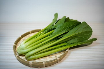 朝採れの小松菜