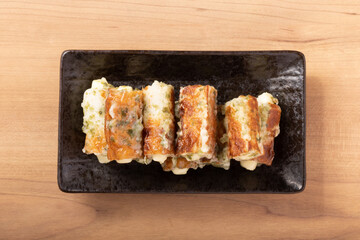 チーズちくわの磯部焼き