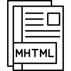 MHTML Icon