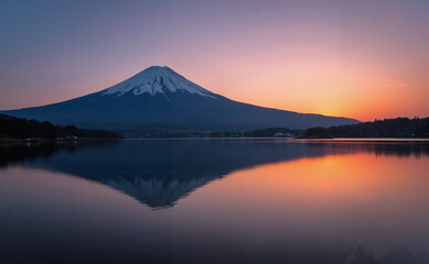 日本の湖と山,AI画像,Generative AI	