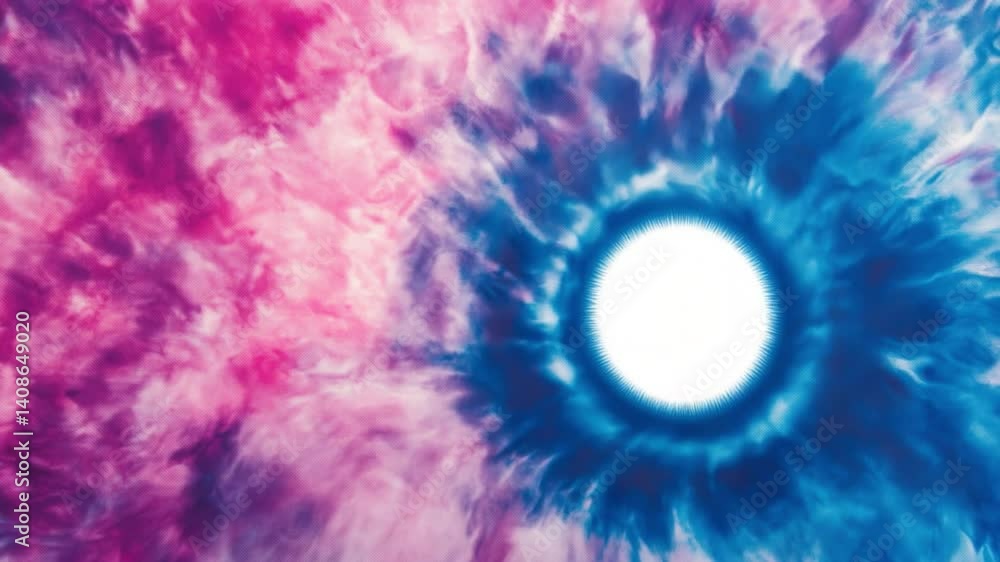Aufkleber cosmic burst: a mesmerizing display of swirling colors and luminous energy, evokes the vastness of s