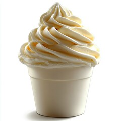 Creamy Vanilla Ice Cream in a Cup: A Refreshing Summer Treat