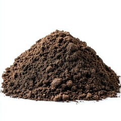 Dark Brown Soil Texture: Rich Earth, Fertile Ground, Natural Background