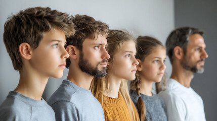 Obraz premium family dynamics autism