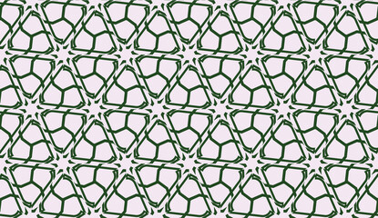 Fototapeta premium Vector smart design. Background in triangles style. For wallpaper, advert, business, brochure, flyer. Green grey color. Seamless