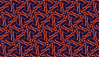 Original interior background in triangles style. Vector illustration. For modern interior design, fashion print.