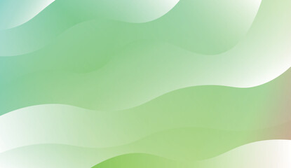 Wavy Background. For Futuristic Ad, Booklets. Vector Illustration with Color Gradient.