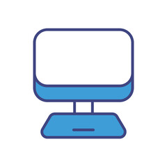 Computer icon vector stock illustration