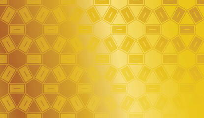 Golden Creative Multicolored Blurred Background. Elegant Background With Polygonal Line. Triangular Style. Vector Illustration. Modern Design For You Business, Project