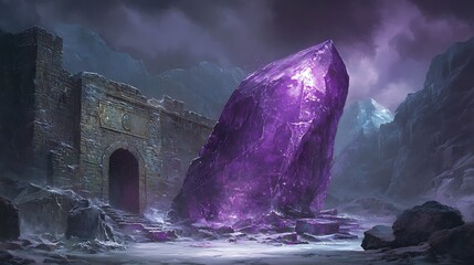Crystal Fortress, Mountain Path, Gloom